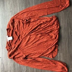 Orange Sweater